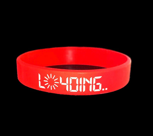 LO4DING WRIST BAND | RED