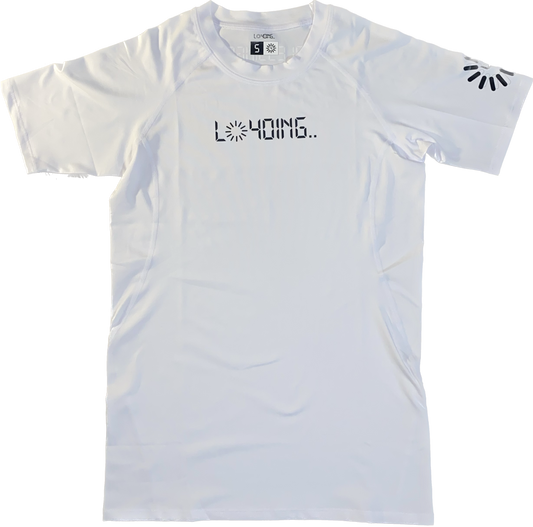 WHITE BLESS Lo4DING COMPRESSION SHIRT